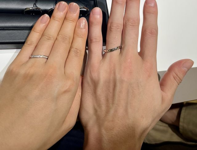 絶妙なウェーブ感です