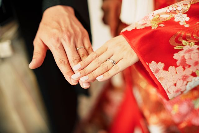 結婚式で撮影した１枚