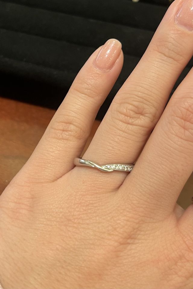 着用写真です。