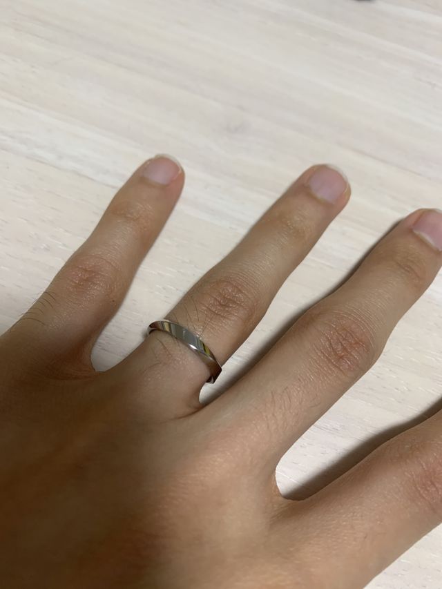 結婚指輪です