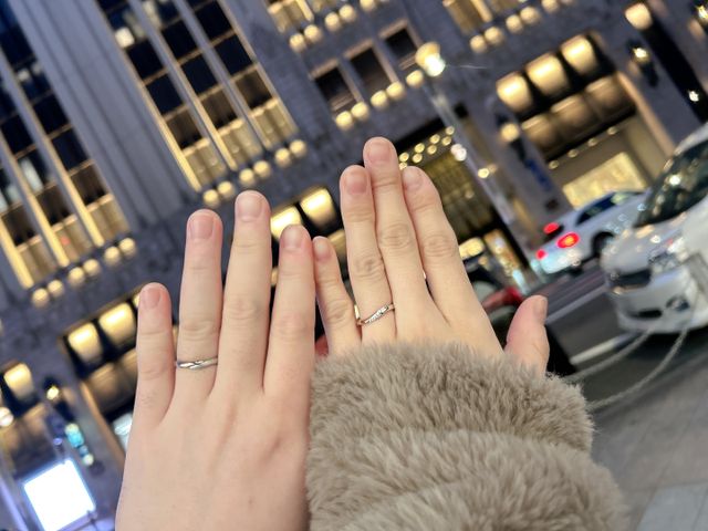 受け取った帰りに写真を撮りました