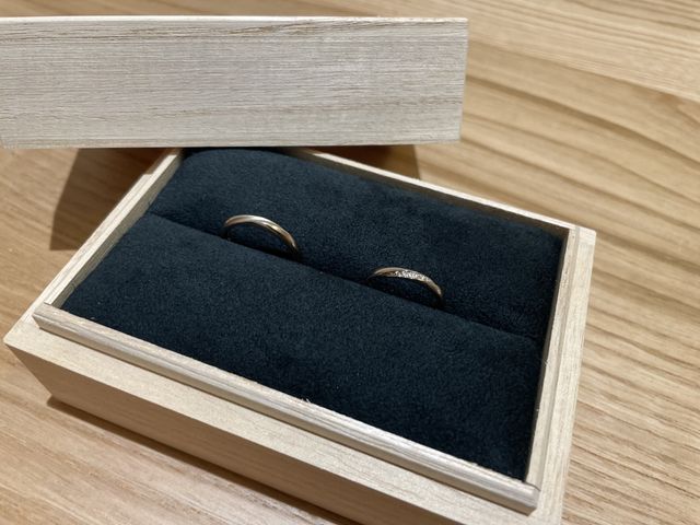 肌馴染みの良いシャンパンゴールドのカラーを選びました。