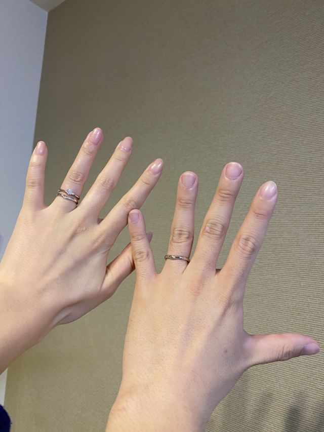 婚約指輪はアイプリモのPolaris(ポラリス)です。