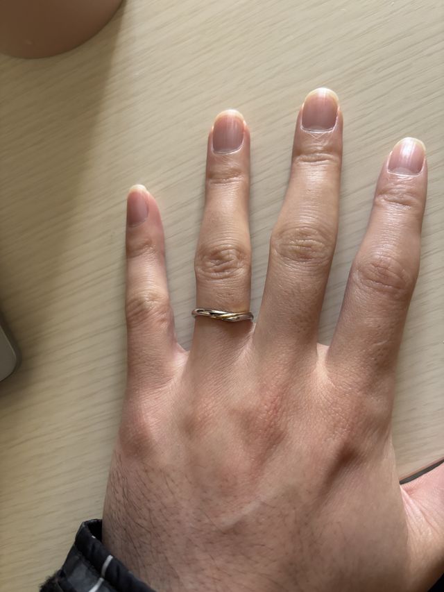 購入後、自宅で着用