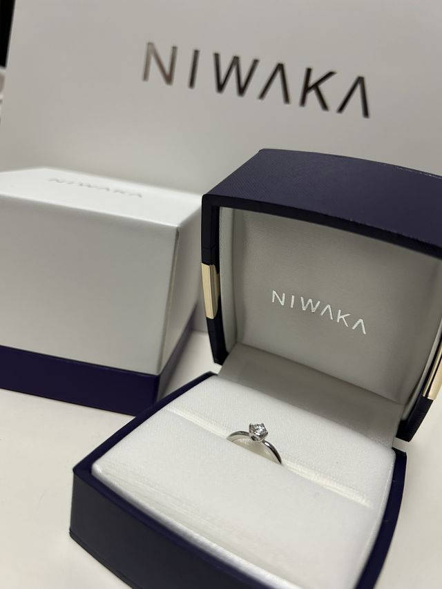 ダイヤモンドの輝きにこだわりました