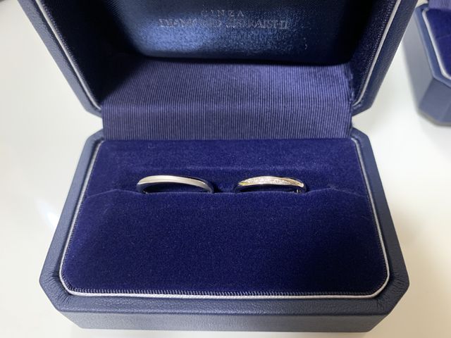 右が男性用、左が女性用です。