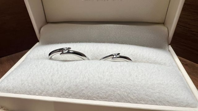 素敵な指輪を作ることができました！2人の一生の思い出です！