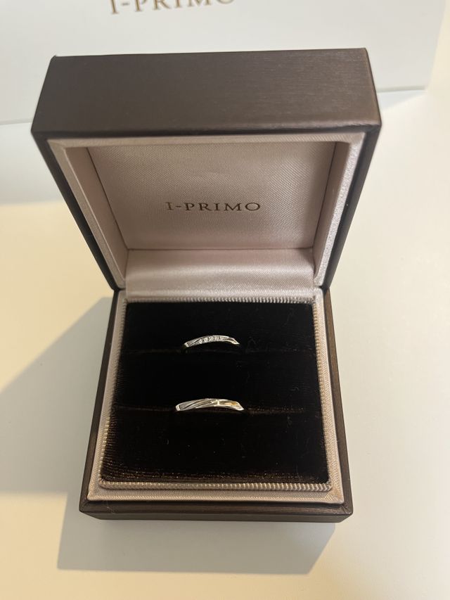 結婚指輪(ユリシーズR)を購入しました。