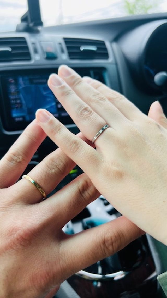 愛車で思わずパシャリ