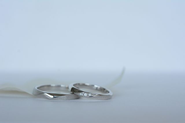 制作した指輪の写真も一緒にいただけます