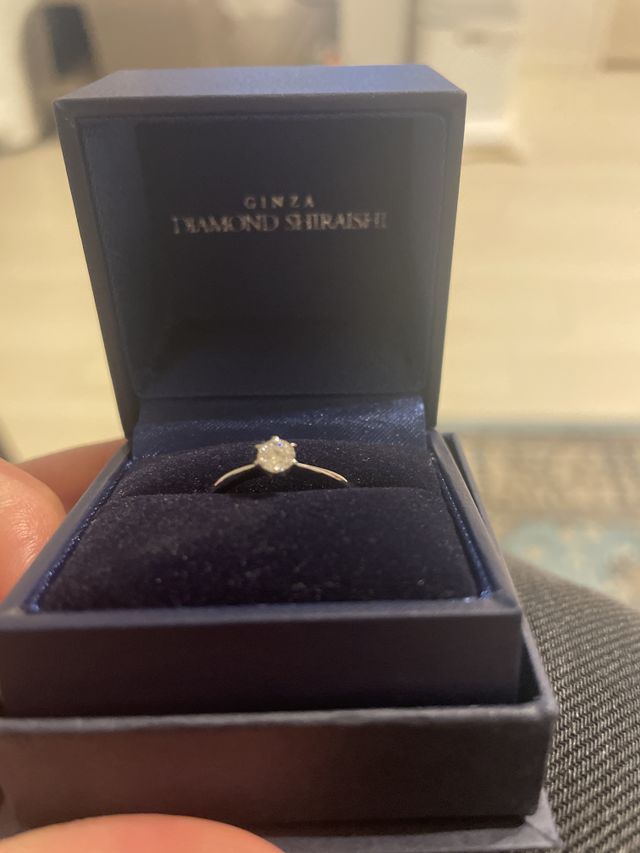 プロポーズの際に撮った写真です。