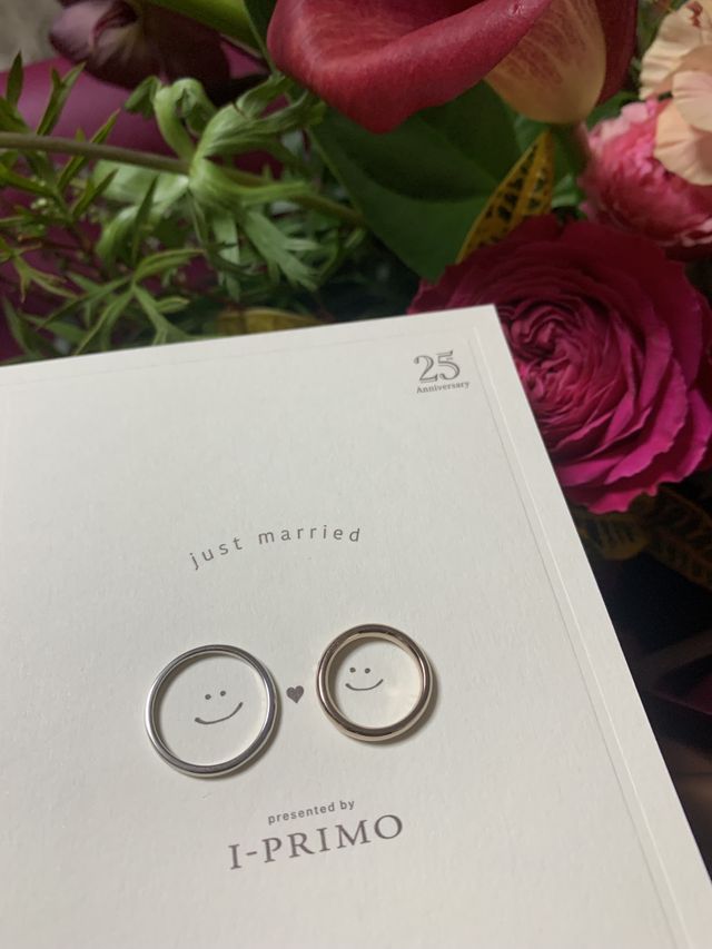 お店で頂いたカードで可愛い写真が撮れました(^^)