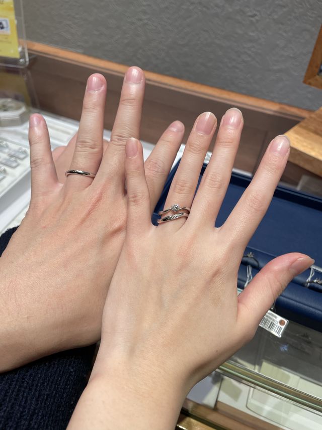 ウェーブが綺麗