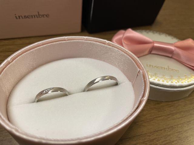 箱に入った指輪