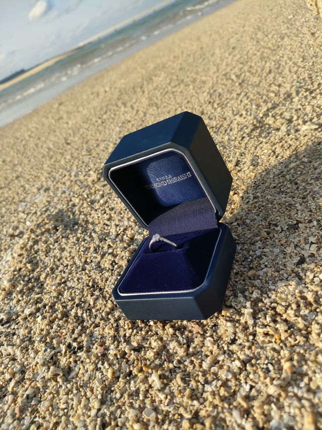 プロポーズ旅行での写真