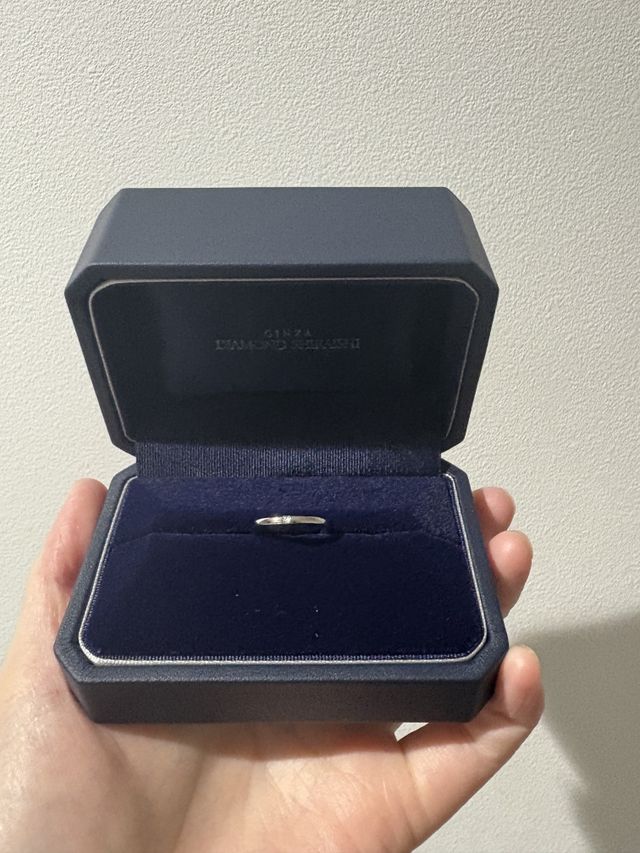 購入時の指輪(6.5号)
