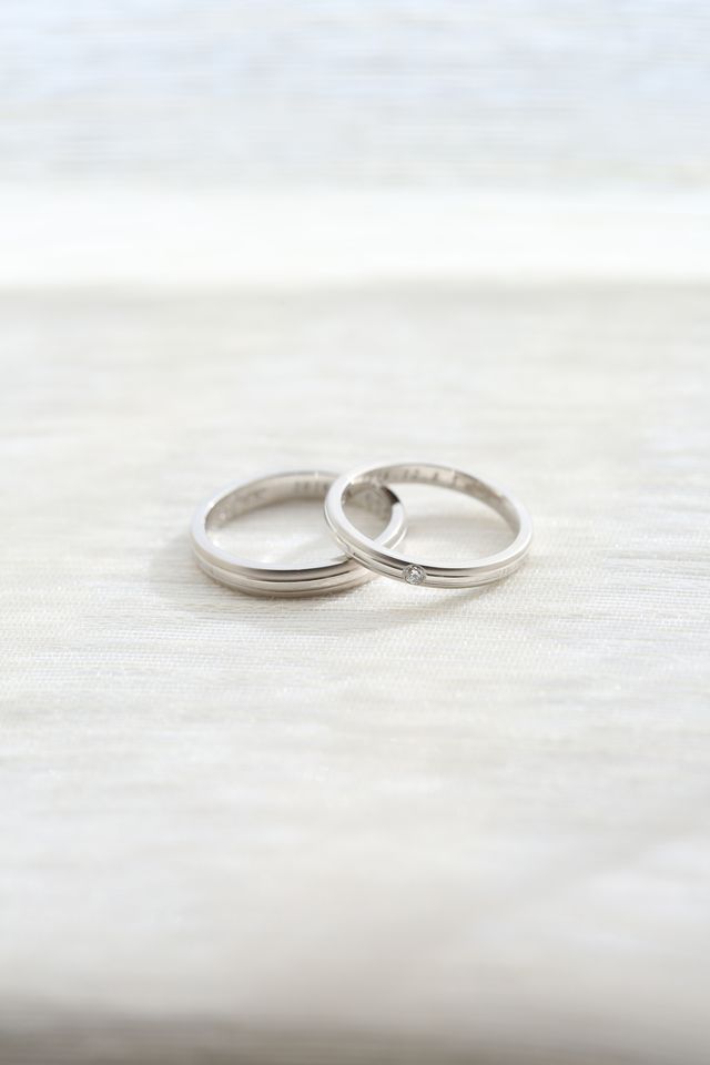 結婚式の日にカメラマンに撮影してもらったイメージショット