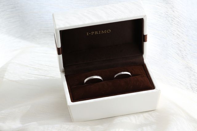 I-PRIMOで購入したプラチナリングです