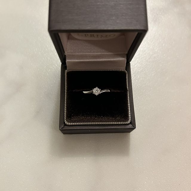 I-PRIMOで購入した婚約指輪です。