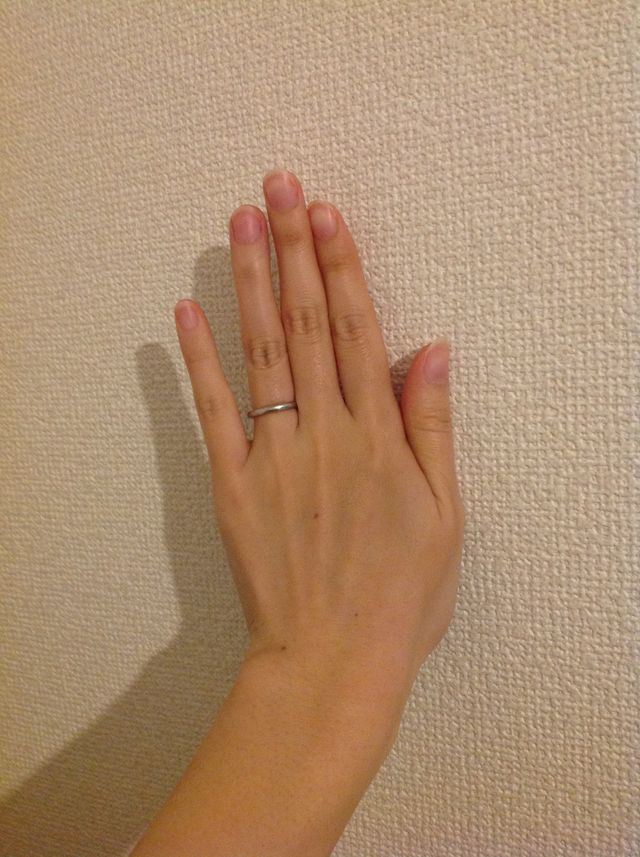 シンプルでやわらかいデザインに惹かれました。