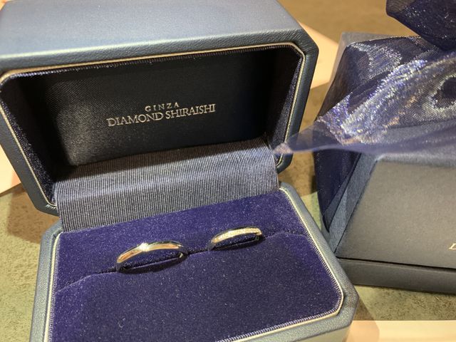 新しくできたデザインの指輪です。