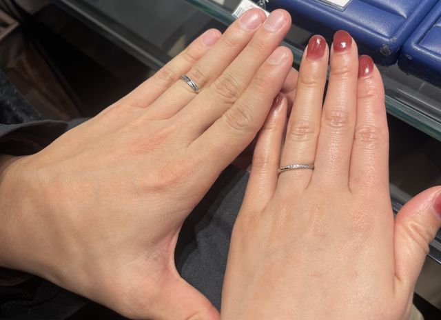 ダイヤモンドが輝く