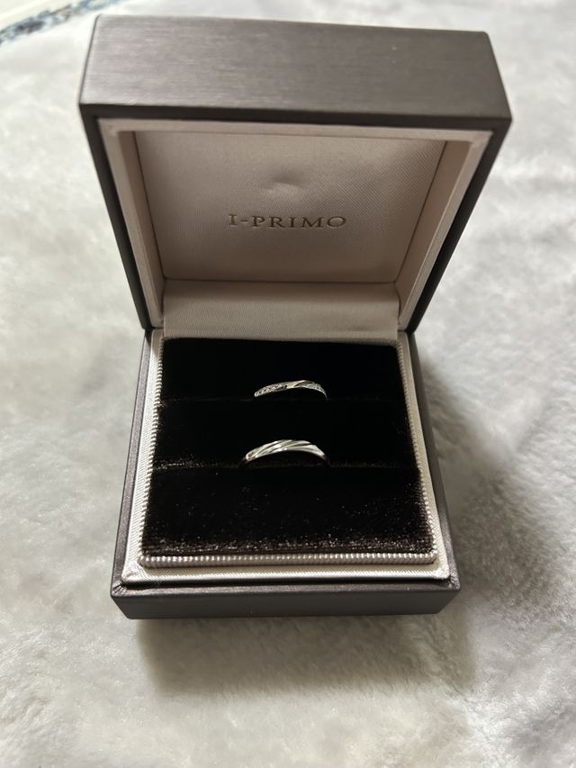 アイプリモで購入した
結婚指輪