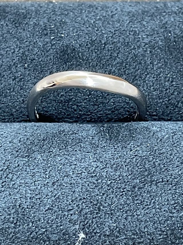 出雲結で作っていただいたアニバーサリーリング