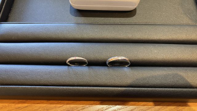 購入した指輪です。