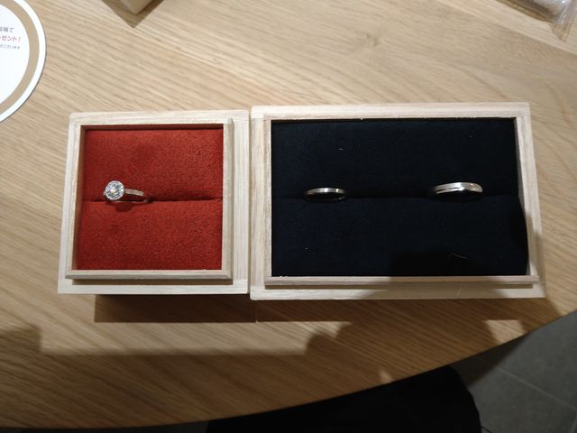 結婚指輪と婚約指輪