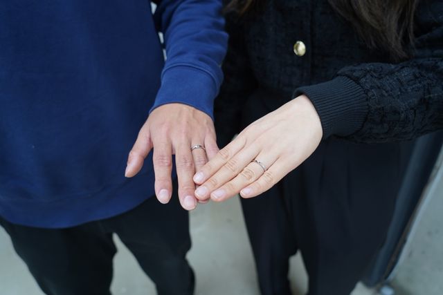 結婚指輪です