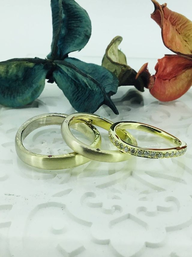 婚約指輪と結婚指輪