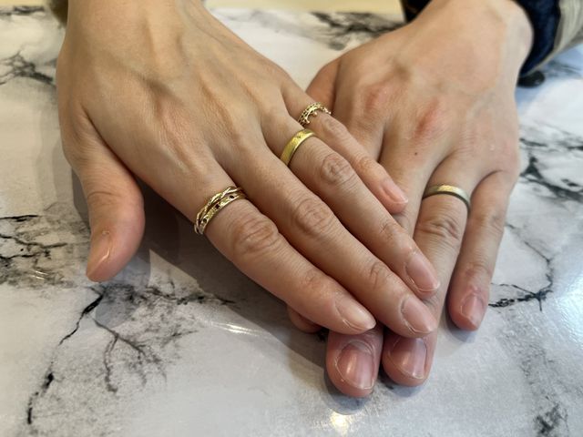 店舗で撮っていただきました