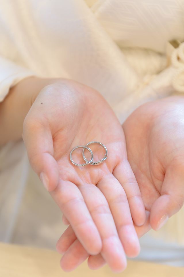 左　新婦用　右　新郎用