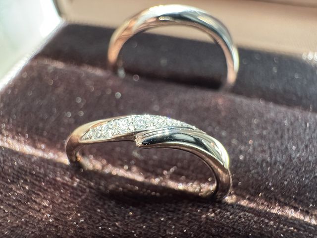 つけ心地のよいステキな指輪♪
