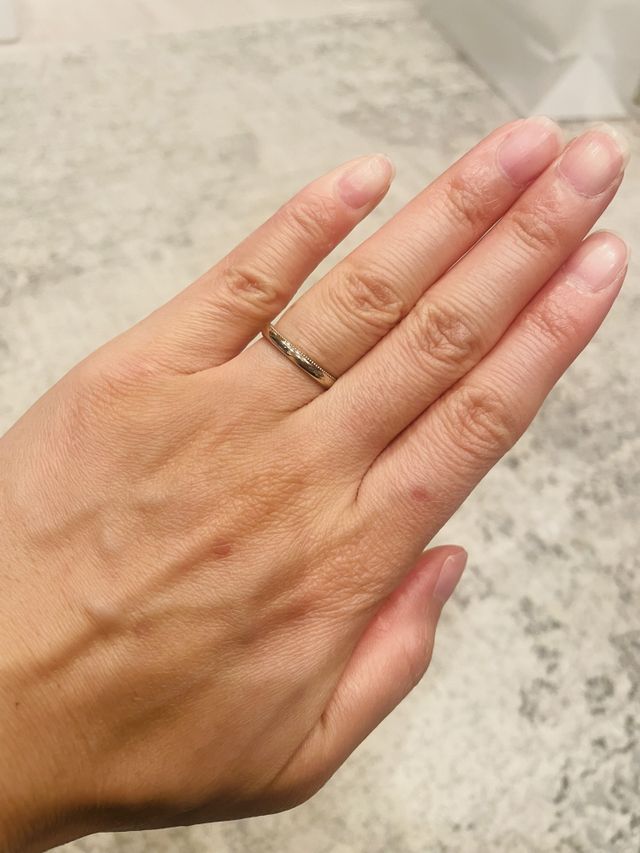 着用写真です。