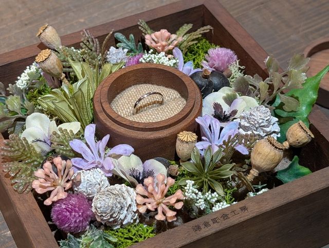 できあがりの婚約指輪