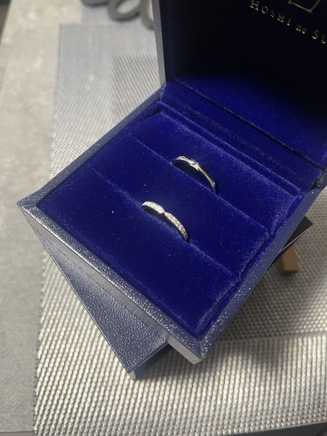 好きな星座の指輪を選びました。