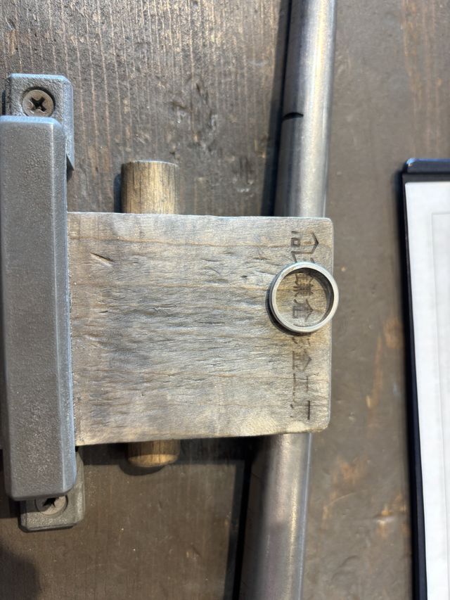 手作り工程2 溶接