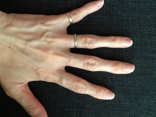 シンプルなデザインが良かったのでダイヤもついてません。