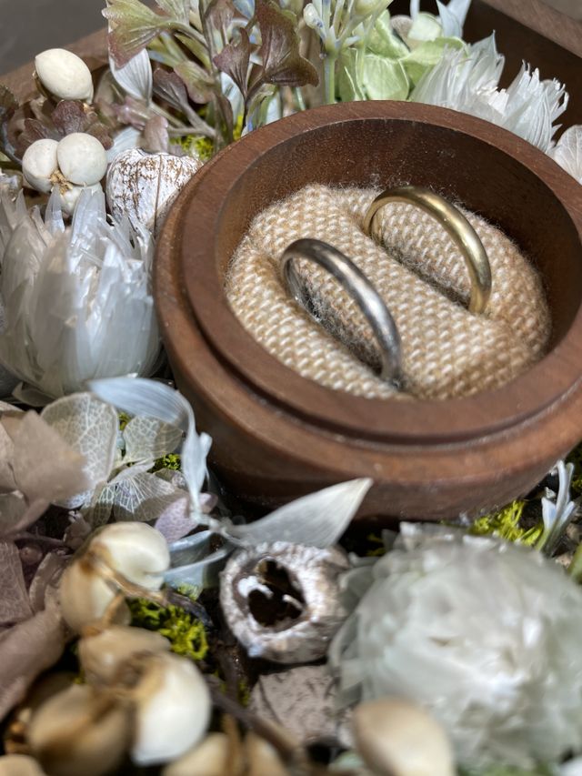 オプション加工前の状態。後日完成したものが送られまく。