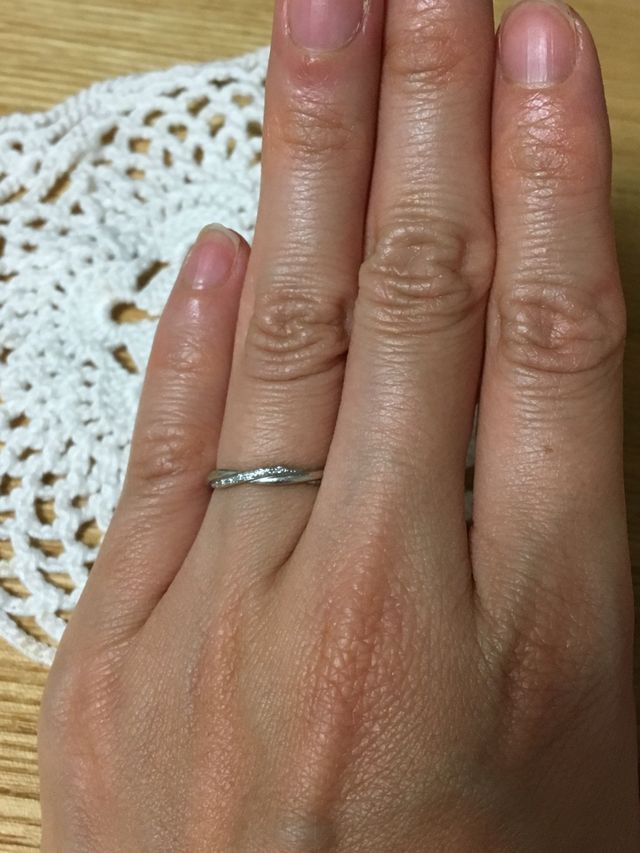 華奢なデザインです。