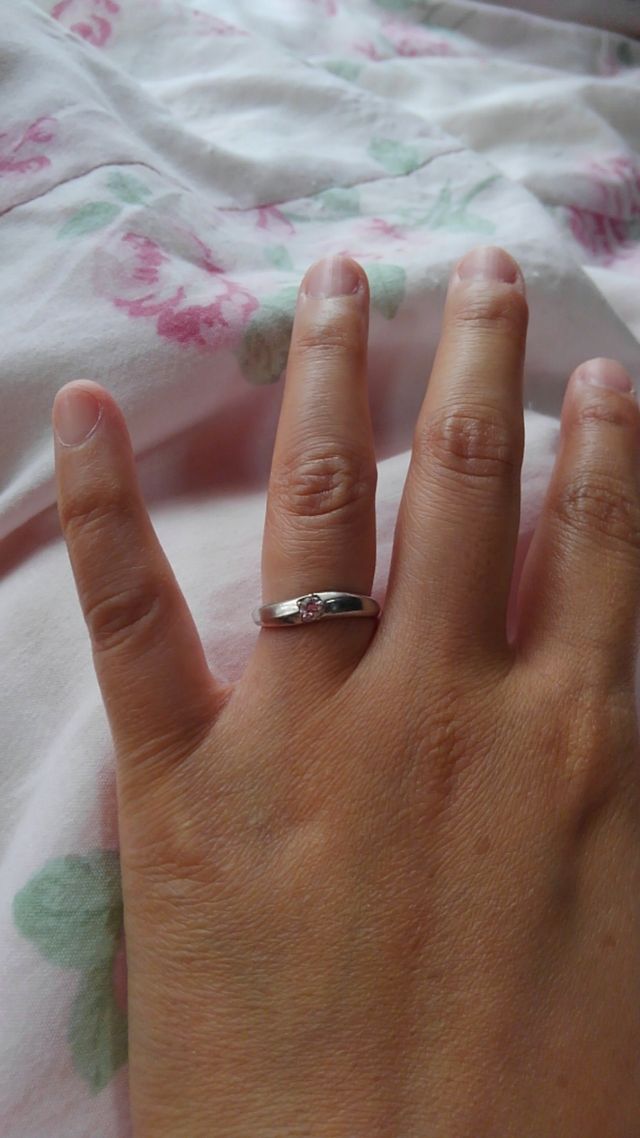 Wish upon a starの指輪です。