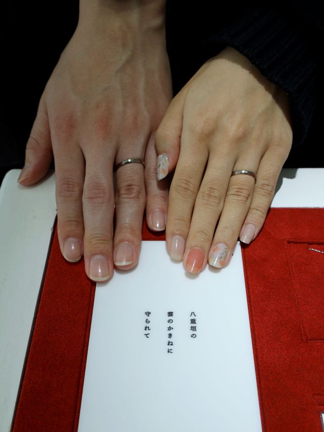 コンセプトと指輪着用