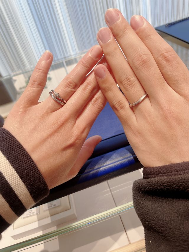 重ね付をしても違和感ないところが気に入っています。