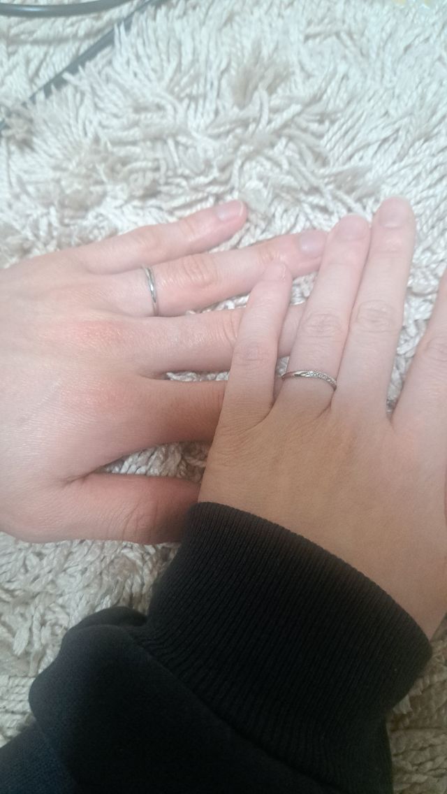 二人で撮りました