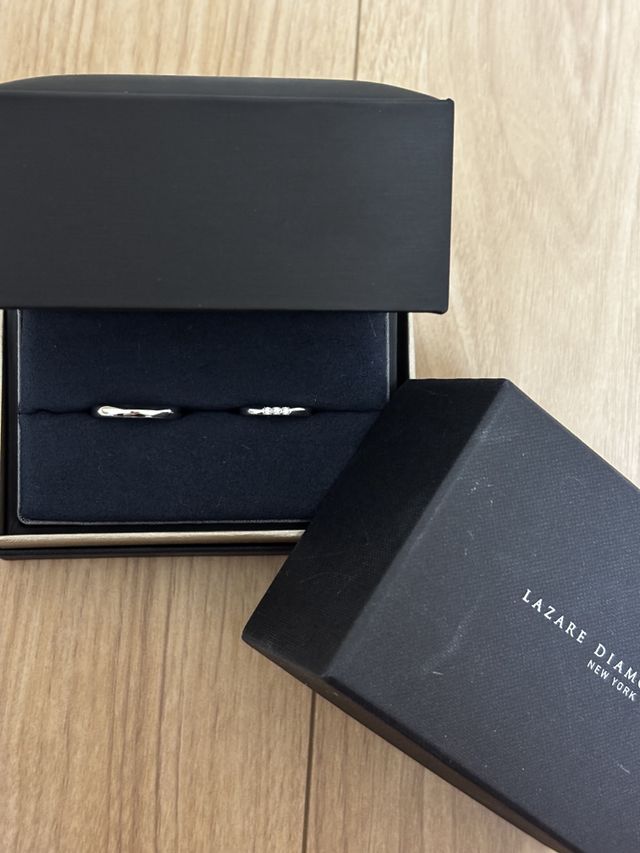 指輪のみの写真です。