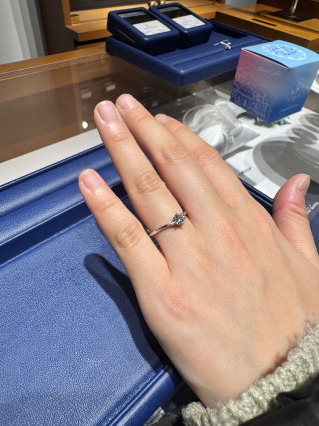 試着している時の写真です