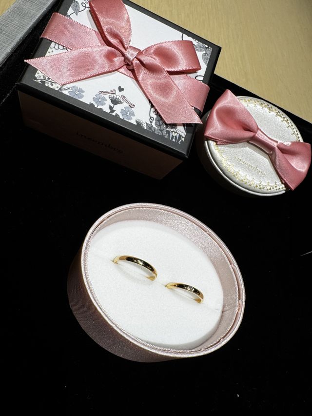 新郎新婦で違うブランドですコストをおさえました！