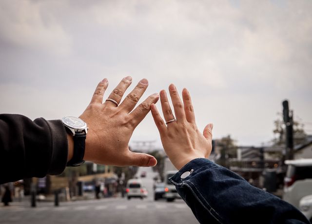 受取時、出雲大社にて。